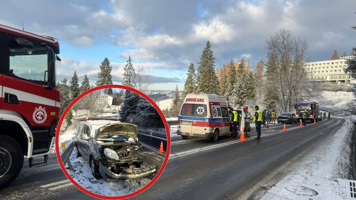 Wypadek w Bukowinie Tatrzańskiej
