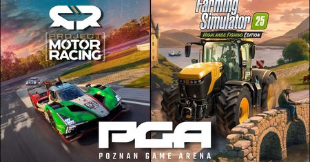 PGA 2025: Przedpremierowe pokazy Project Motor Racing i dodatku Highlands Fishing do Farming Simulator 25