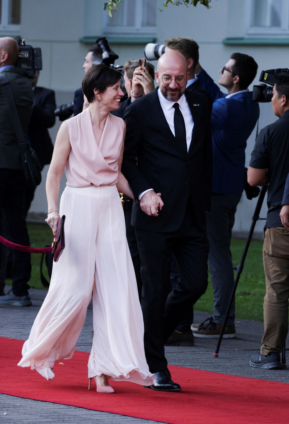 Charles Michel i Amelie Derbaudrenghien Michel