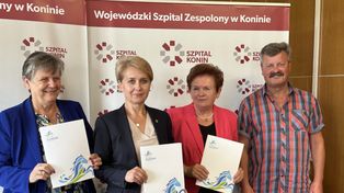 Powiat koniński wspiera szpital w Koninie. Komfort dla pacjentek