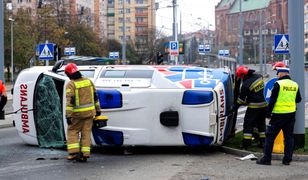 Szczecin. Zderzenie karetki z samochodem osobowym