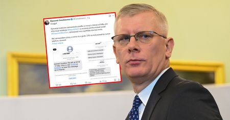 Włączył telefon i bije na alarm. Cenckiewicz pokazuje SMS-y z nocy