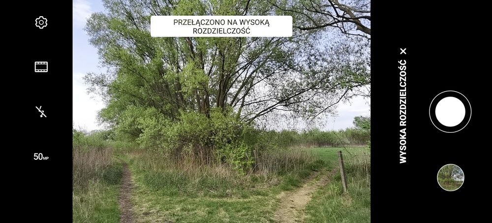 Huawei P40 Pro - tryb Wysoka Rozdzielczość