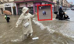 Czerwone alerty w Hiszpanii. Pokazali sytuację z Malagi