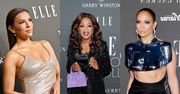 Gwiazdy brylują na imprezie Elle w Los Angeles: Jennifer Lopez w metalicznym topie, Eva Longoria w obcisłej sukience (ZDJĘCIA)