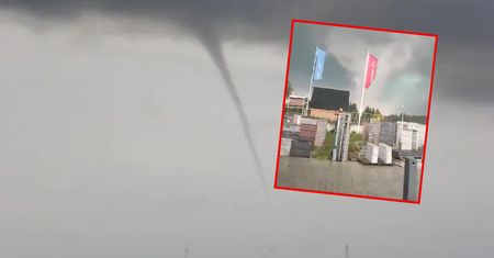 Trąba powietrzna w Małopolsce. Jest przerażające nagranie
