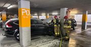 Gorzów: Pożar samochodu na parkingu Nova Park. Trwa ewakuacja