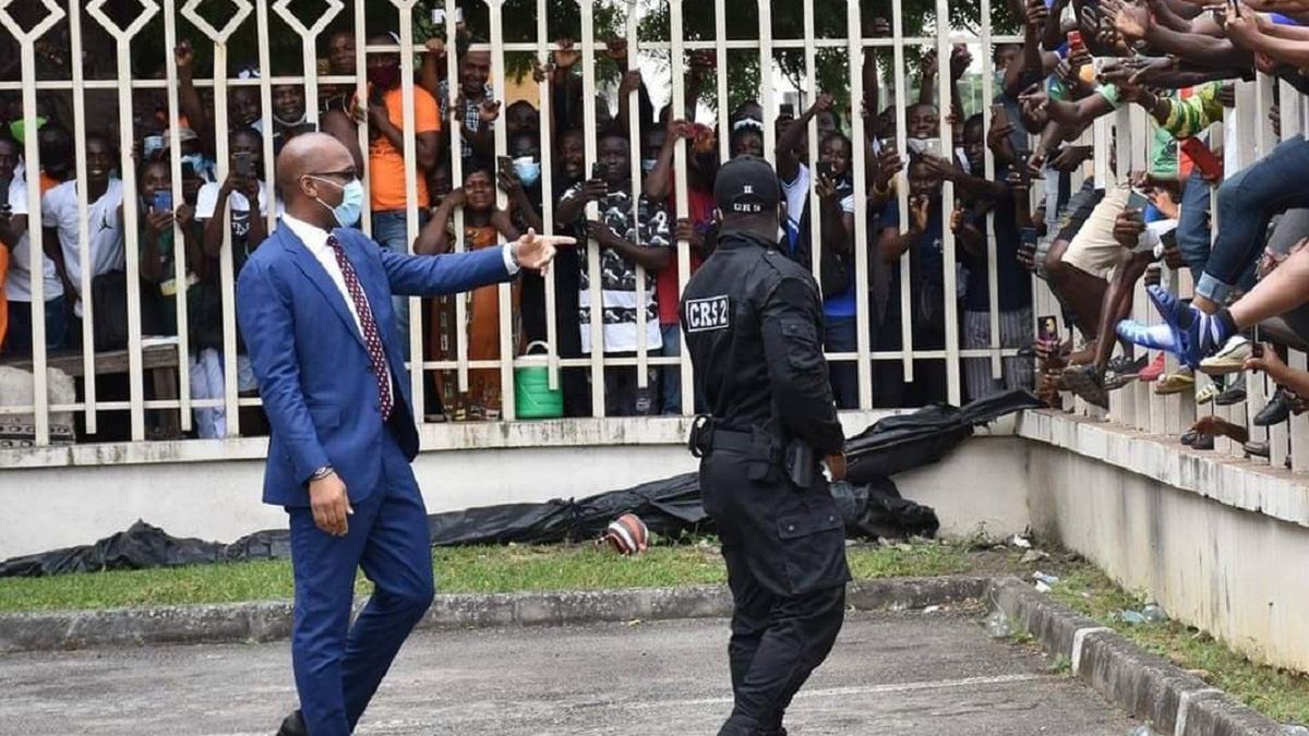 Didier Drogby przyjechał do  Abidżanu