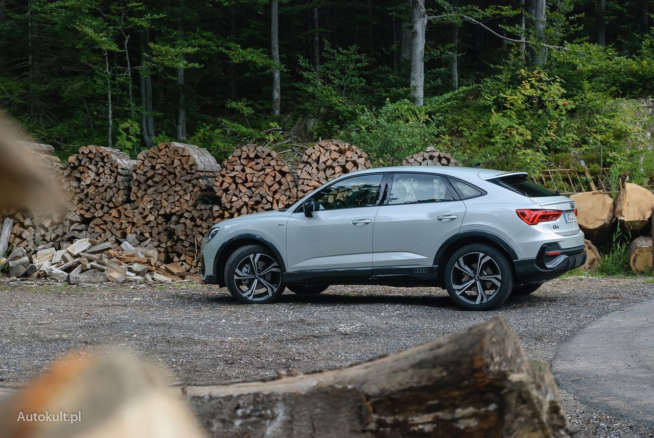 Audi Q3 Sportback, czyli Q3 z opadającym dachem.