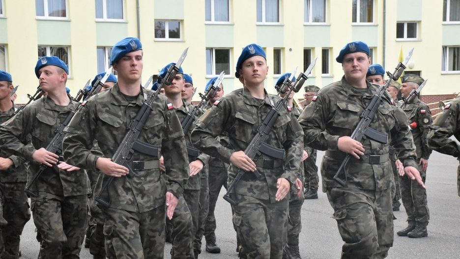 Przysięga wojskowa w Koszalinie