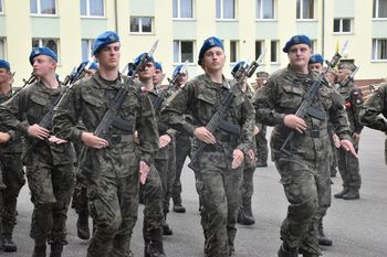 Koszalin: przysięga żołnierzy Dobrowolnej Zasadniczej Służby Wojskowej