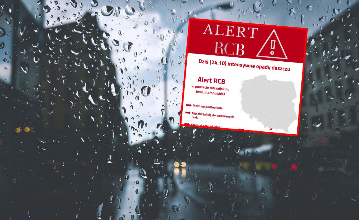 wiadomości,aktualności,WP Wiadomości Alert RCB w Małopolsce. 