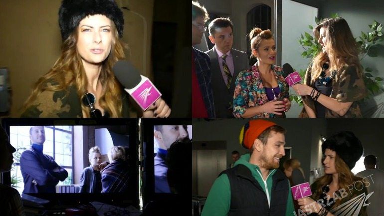 Laura Breszka oprowadza po planie "Singielki"