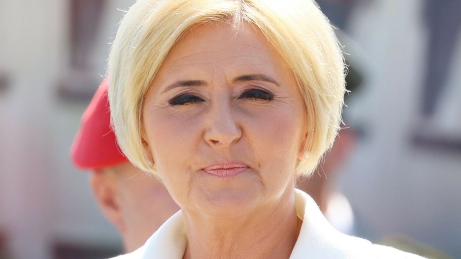Dziennikarki zadały Agacie Dudzie pytanie o wybory