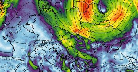 Pogoda. Wichura do 100 km/h i burze. Później duża zmiana