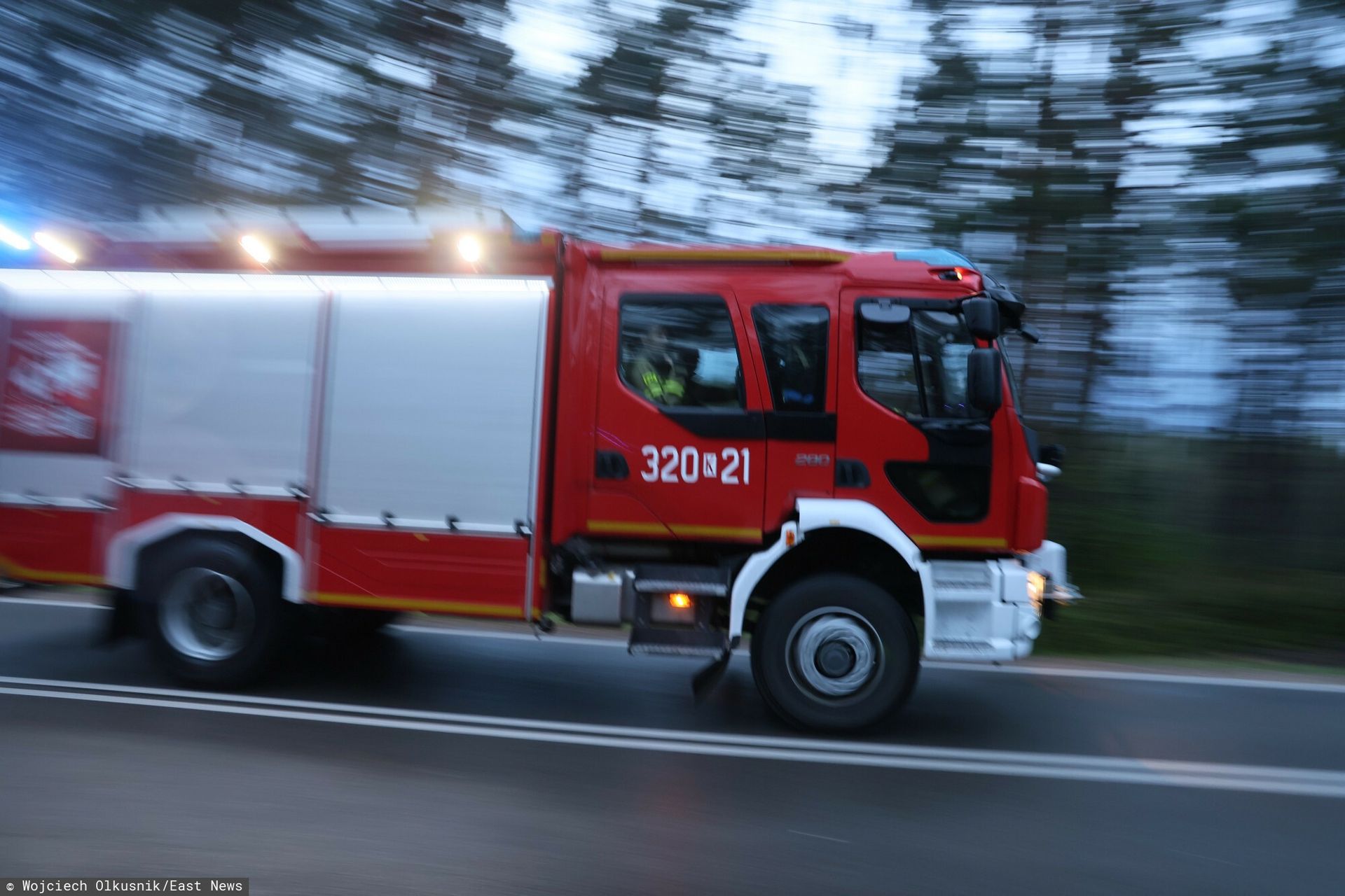 Pożar w Lubuskiem. Płonął zakład utylizacji odpadów