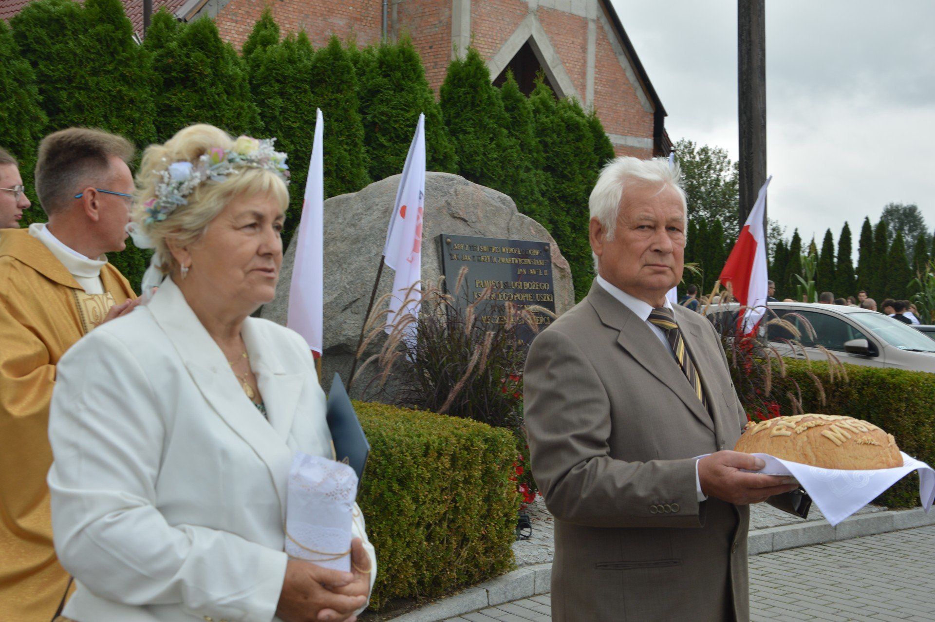 Dożynki parafialne na osiedlu Olsztyńskim w Bełchatowie