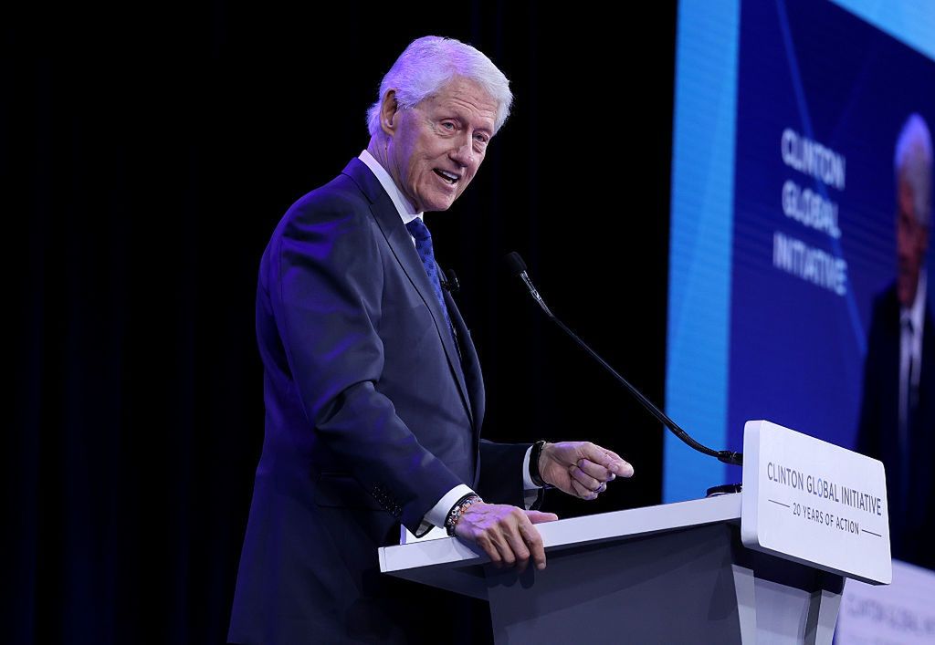 Clinton Global Initiative 2025 Annual Meeting - Day 1
NEW YORK, NEW YORK - SEPTEMBER 24: Bill Clinton speaks onstage during the Clinton Global Initiative 2025 Annual Meeting at New York Hilton Midtown on September 24, 2025 in New York City.  (Photo by JP Yim/Getty Images for Clinton Global Initiative)
JP Yim
bestof, topix