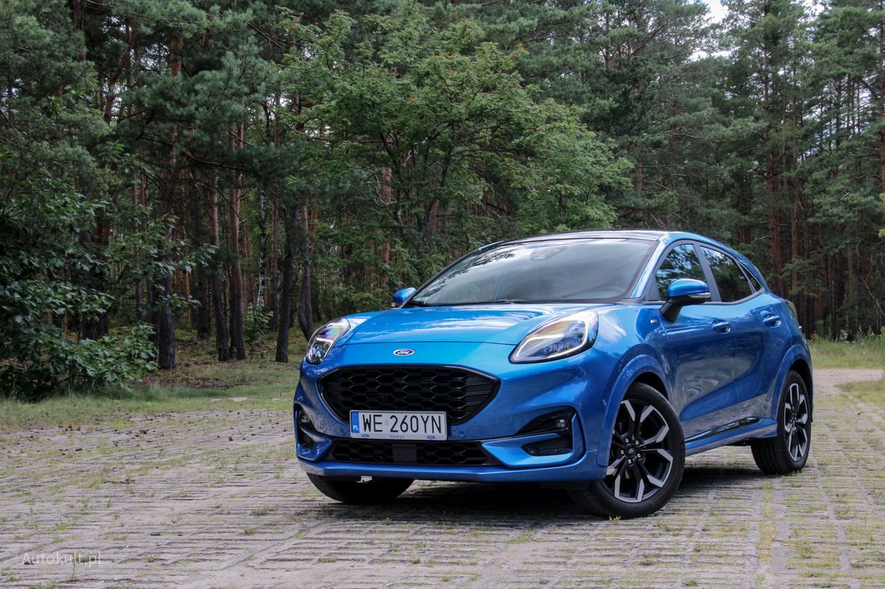 Tak, to Ford Puma. Tak, kiedyś tak się nazywało małe coupe. Nie, nie mam problemu z tym, że teraz to crossover.