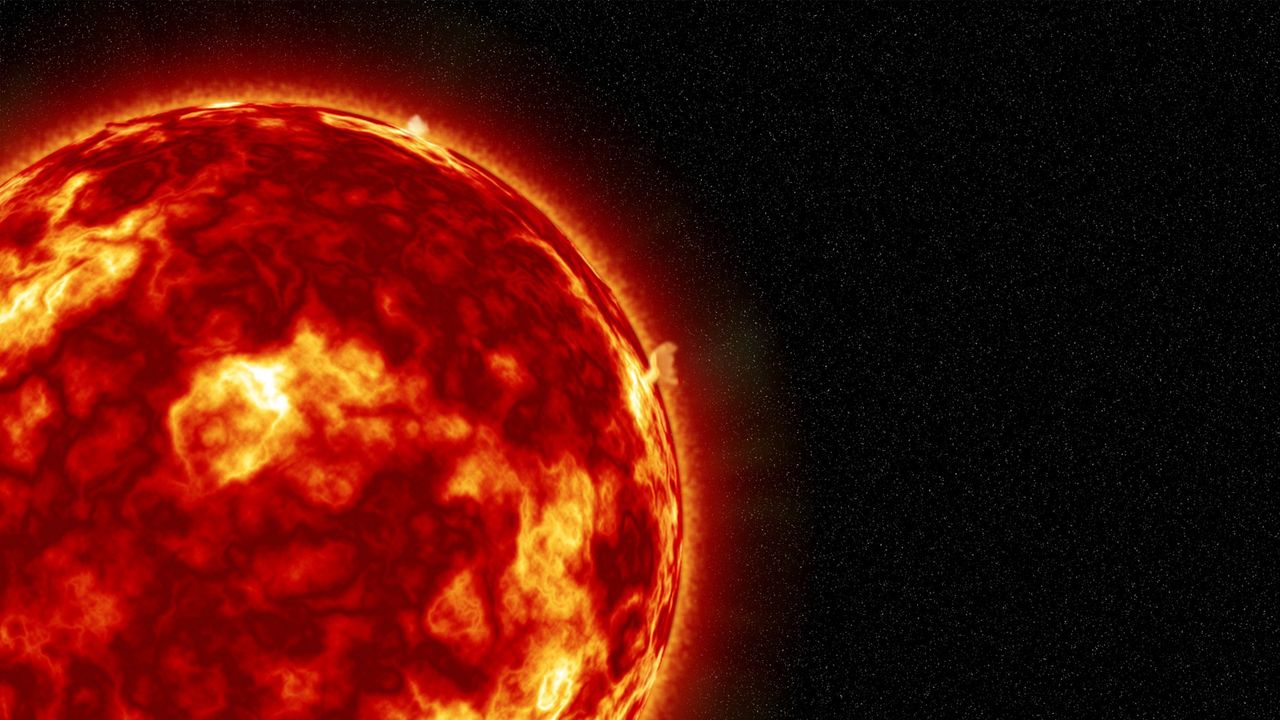Space weather also affects technology.