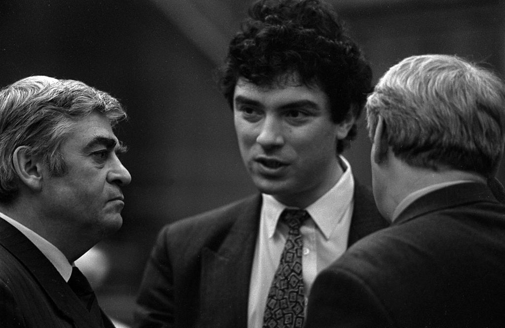 Niemcow u zarania swojej politycznej kariery, rok 1990