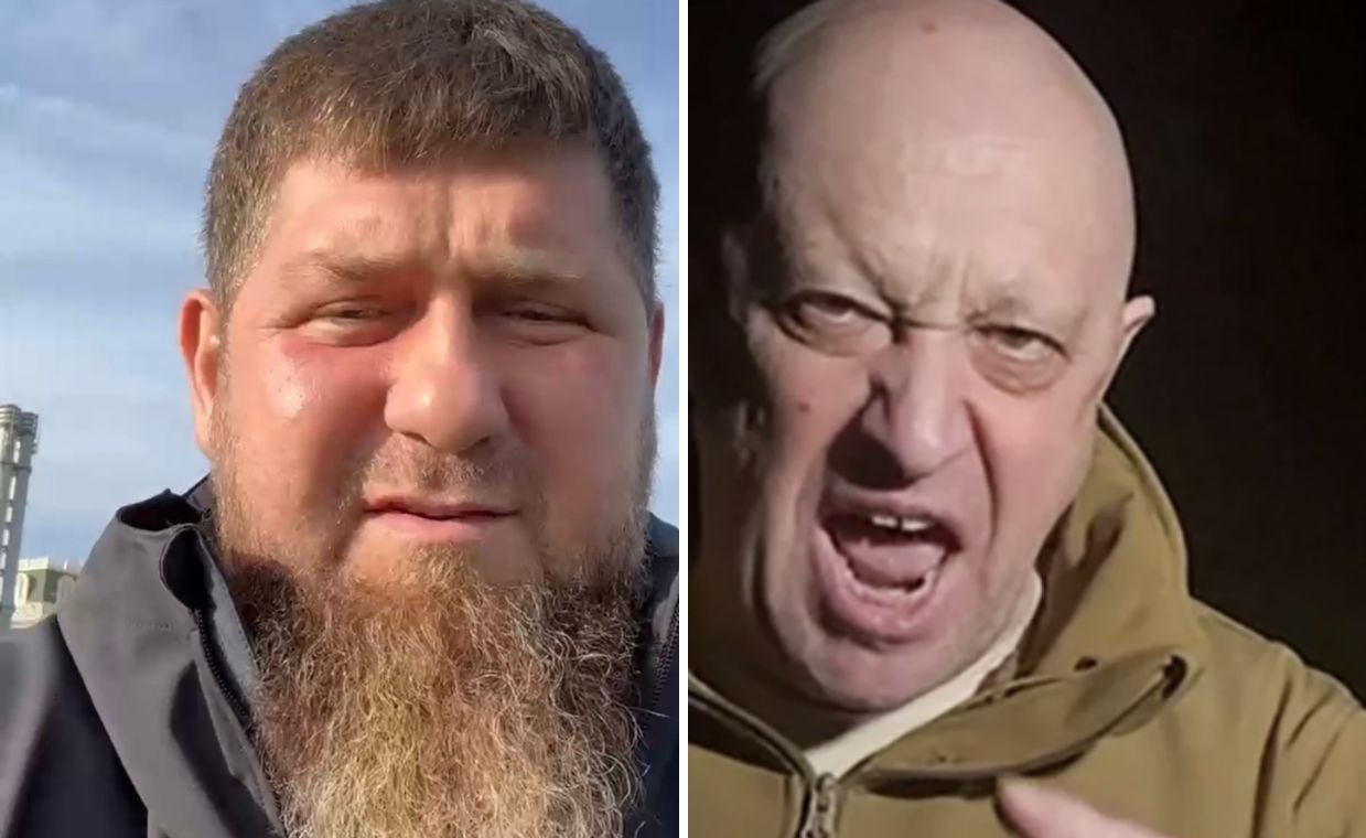 "Twarzą w twarz". Kadyrow chce rozprawić się z wagnerowcami
