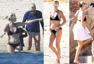 42-letnia Charlize Theron z dziećmi i mamą na wakacjach w Meksyku (ZDJĘCIA)