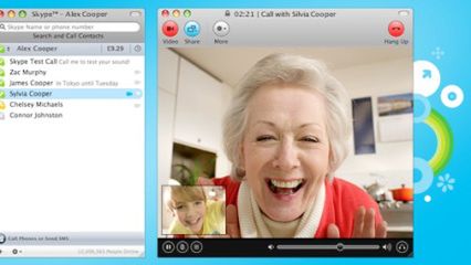 Skype 2.8 dla Maków z funkcją "screen sharing" 1