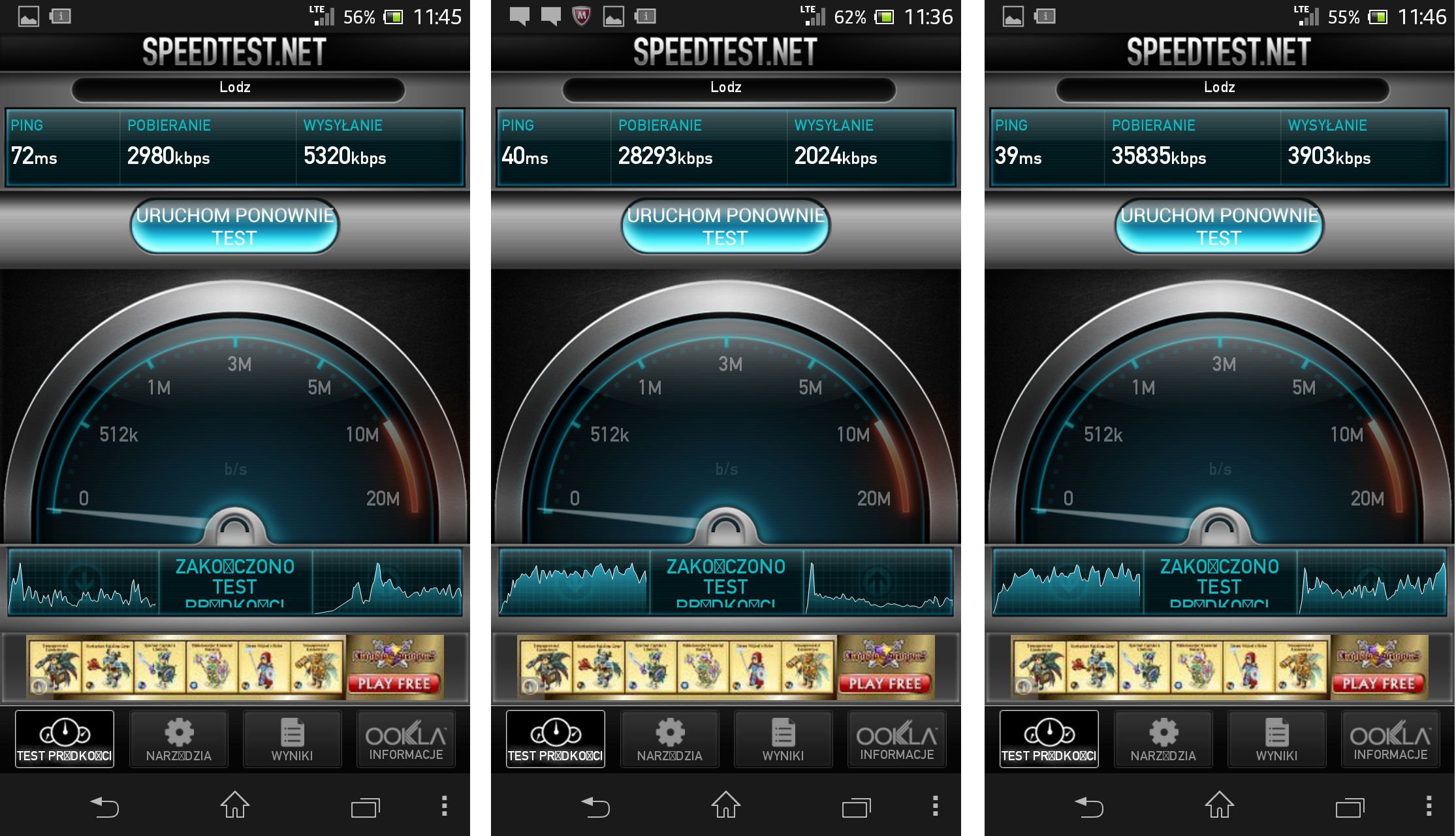 Sony Xperia SP - dobry smartfon LTE z kiepskim ekranem [test] 9