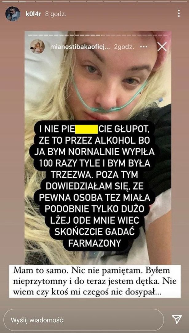 Zawodnicy przedstawili na Instagramie swoje pretensje