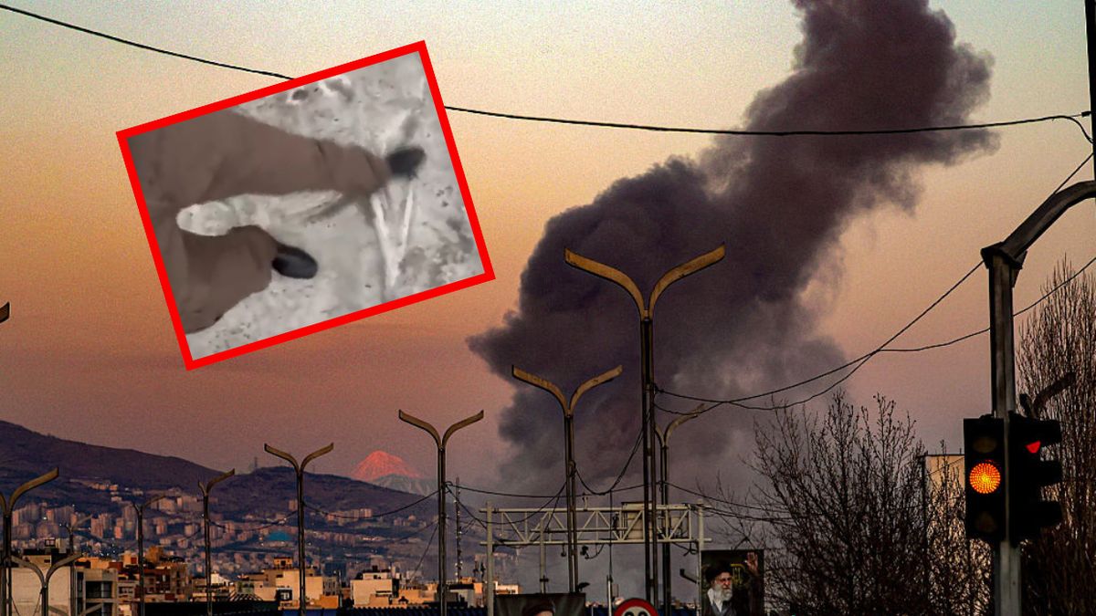 Czarny deszcz nad Teheranem.