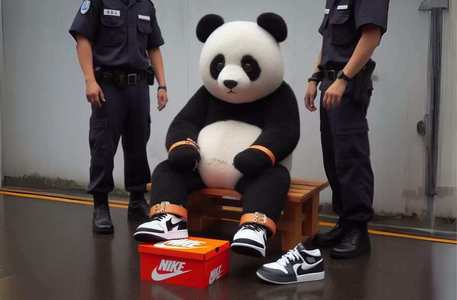 Policja wkroczyła do sklepu PandaBuy
