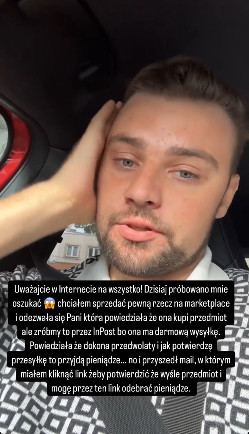 Damian Kordas opowiedział o nieprzyjemnym incydencie