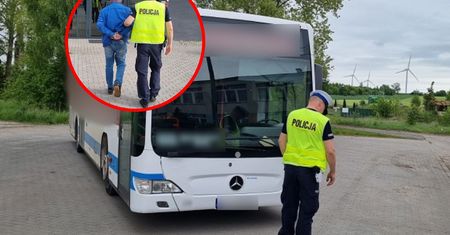 Rozwoził dzieci. Miał ponad 1,5 promila