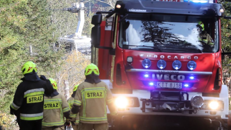 Wypadek strażaków w Małopolsce (zdjęcie ilustracyjne)