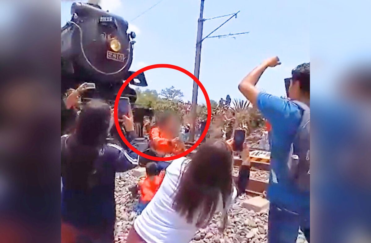 Tragic selfie moment: A woman killed by historic train in Mexico