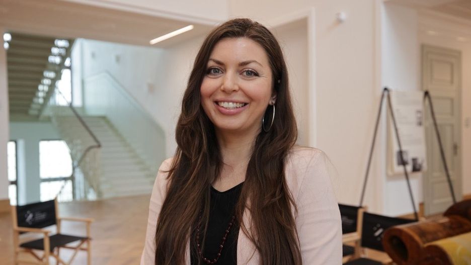 Na zdjęciu Paulina Drozdowska - rzecznik prasowa teatru