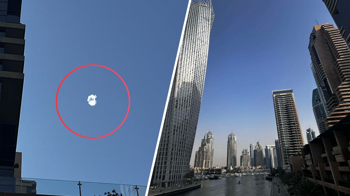 Taki widok zobaczyli polscy turyści w sobotę po południu