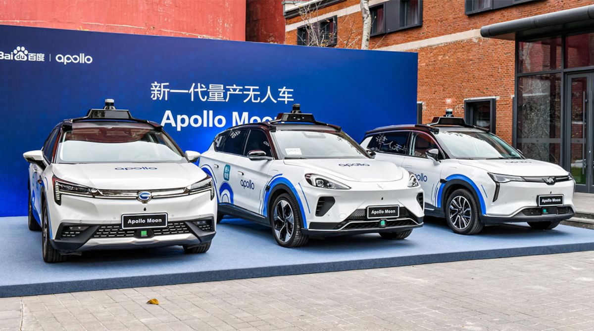 samochody baidu Apollo Go