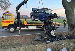 Tyle zostało z BMW. Tragiczny wypadek