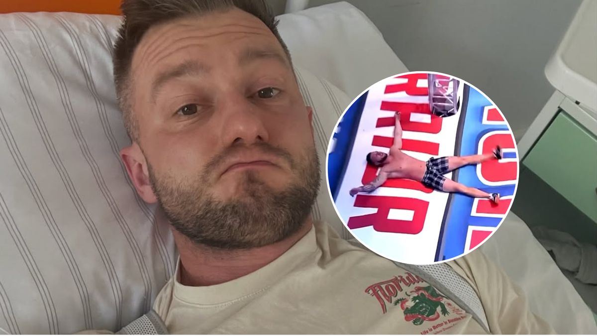 Albert Lorenz założył zrzutkę po kontuzji w "Ninja vs Ninja"