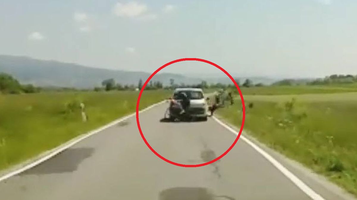 Skandaliczne zachowanie kierowcy na drodze w Małopolsce.