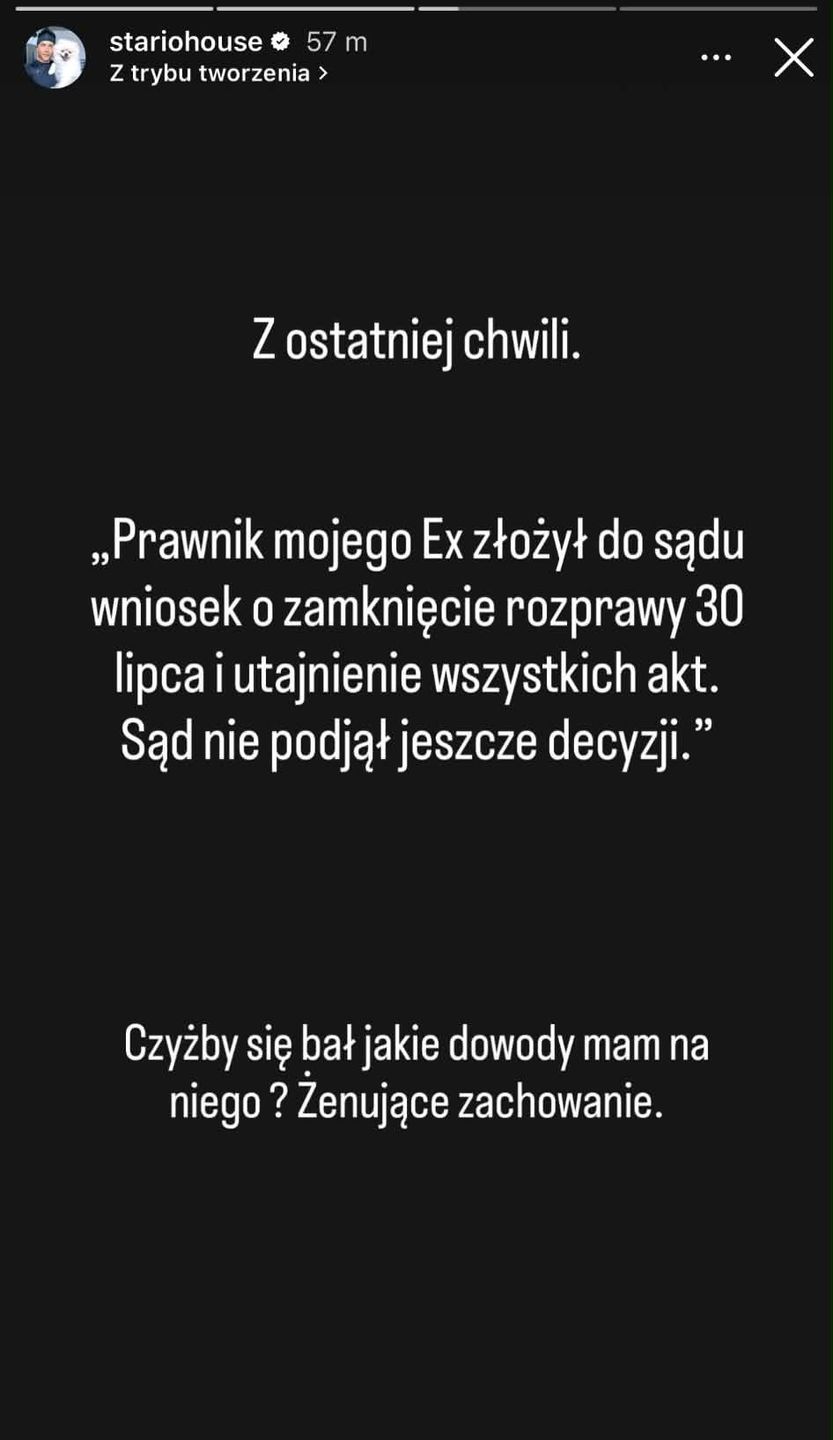 Oświadczenie Marcina Roznowskiego 