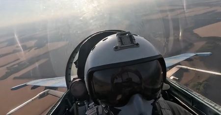 Nagranie z kokpitu Su-27. Pokazuje, co potrafią ukraińscy piloci