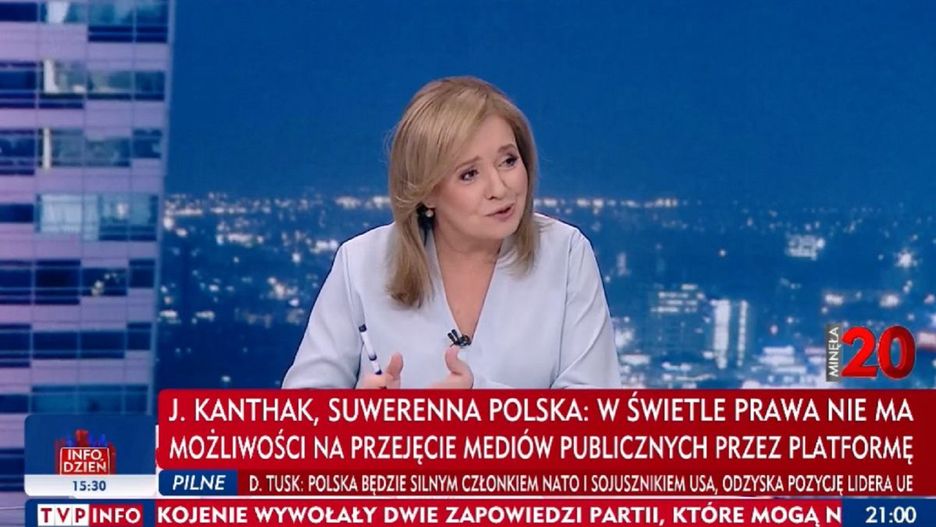 Danuta Holecka przez ostatnie lata była twarzą TVP