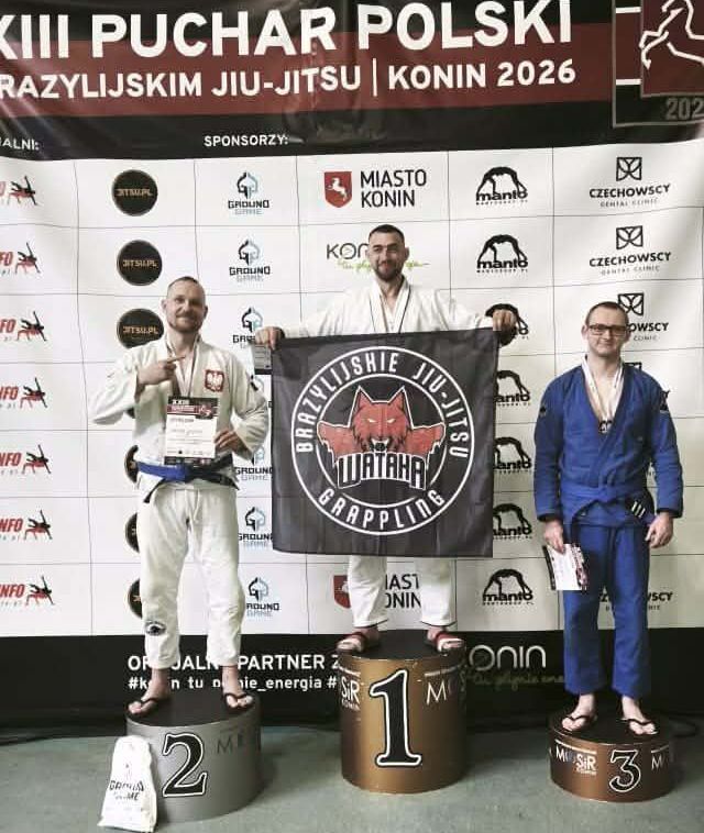 Złoto dla policjantów z Płocka. Triumf podczas Pucharu Polski w Jiu-Jitsu