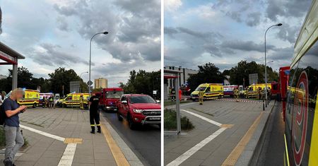 "Wielu poszkodowanych". Pilna akcja na warszawskim basenie