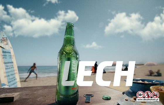 Piwo Lech reklamowane specjalnymi spotami w blokach reklamowych