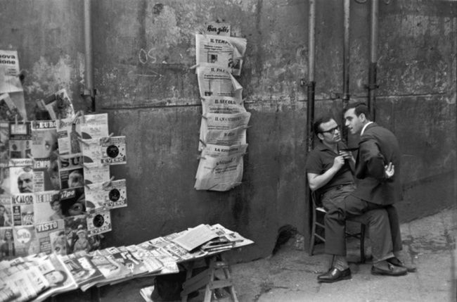 Włochy, 1960 @Henri Cartier-Bresson