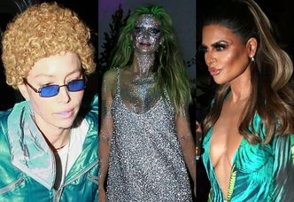 Halloween za oceanem: Jessica Biel przebrana za Timberlake'a, brokatowa topielica Heidi Klum i "podrabiana" Jennifer Lopez (ZDJĘCIA)
